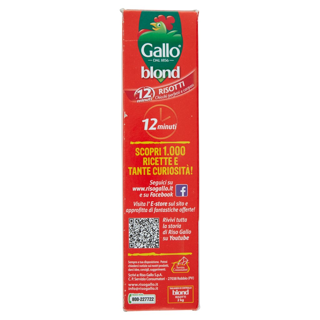 Gallo Blond Risotti