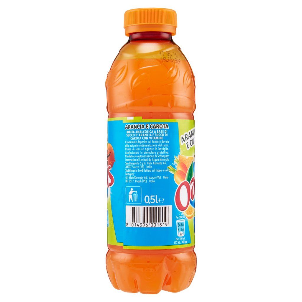 Oasis Arancia e Carota 0,5 l