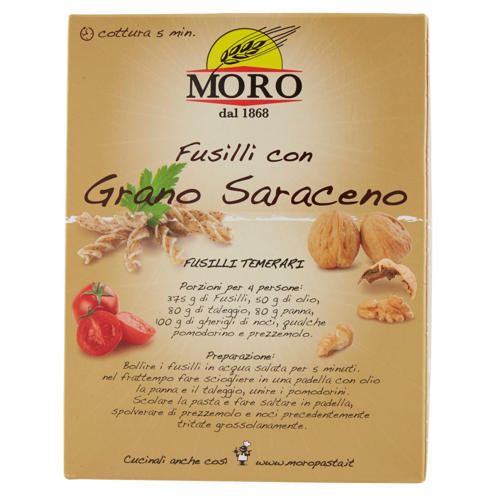 Moro Fusilli con Grano Saraceno