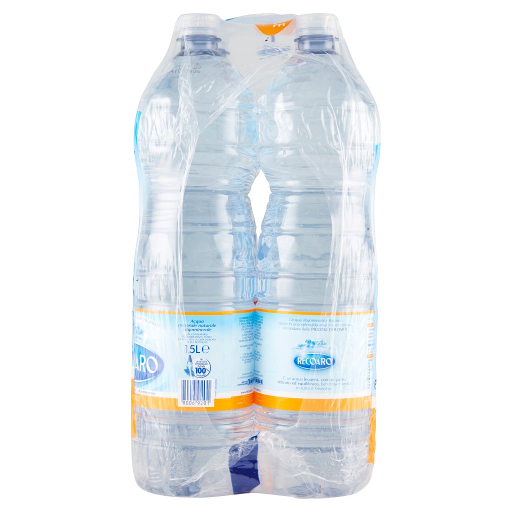 Recoaro Recoaro, Acqua Minerale Naturale, Bottiglia Grande 1,5l x 6