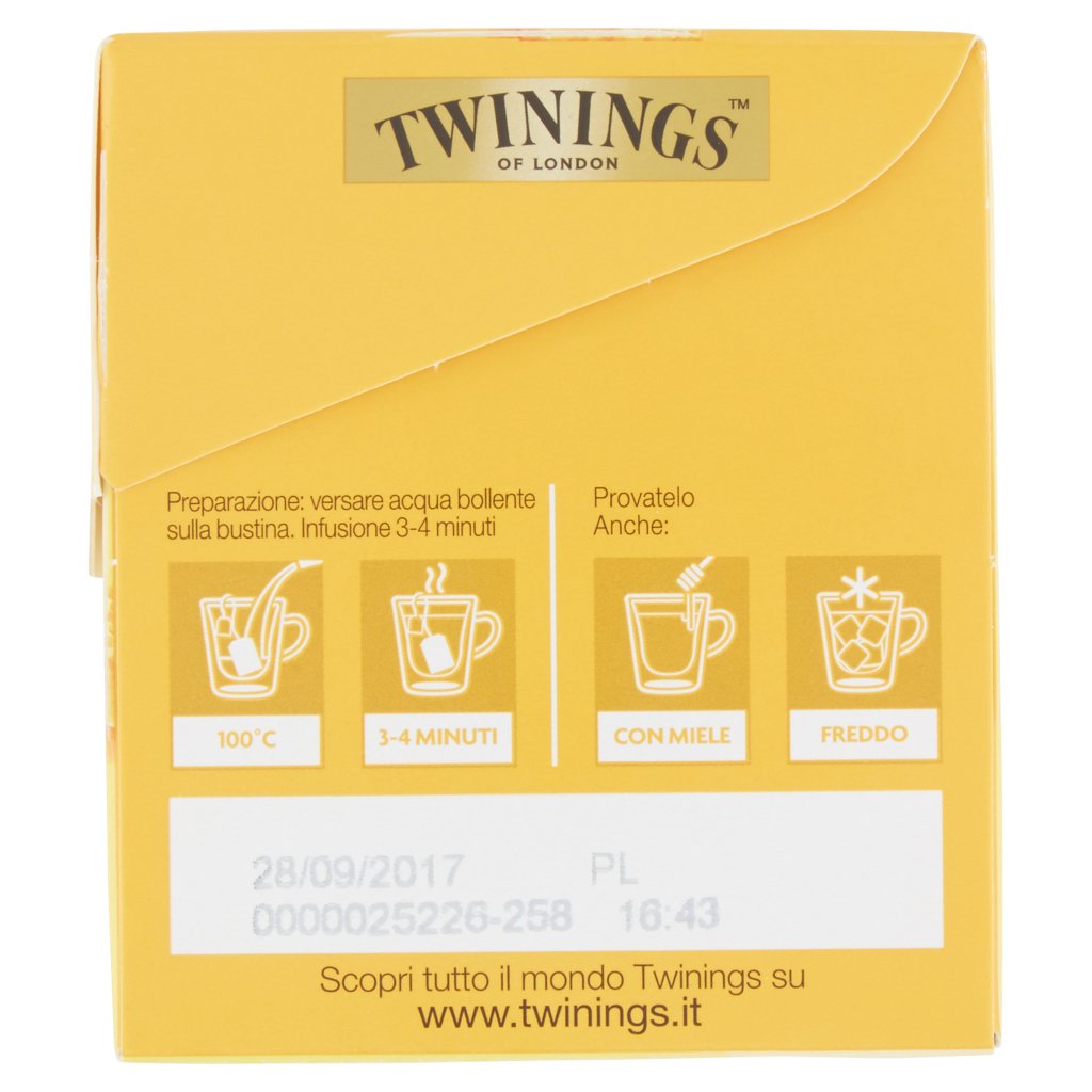 Twinings Camomilla Aromatizzata Miele e Vaniglia