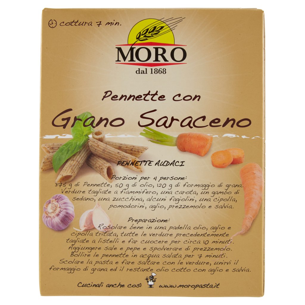 Moro Pennette con Grano Saraceno