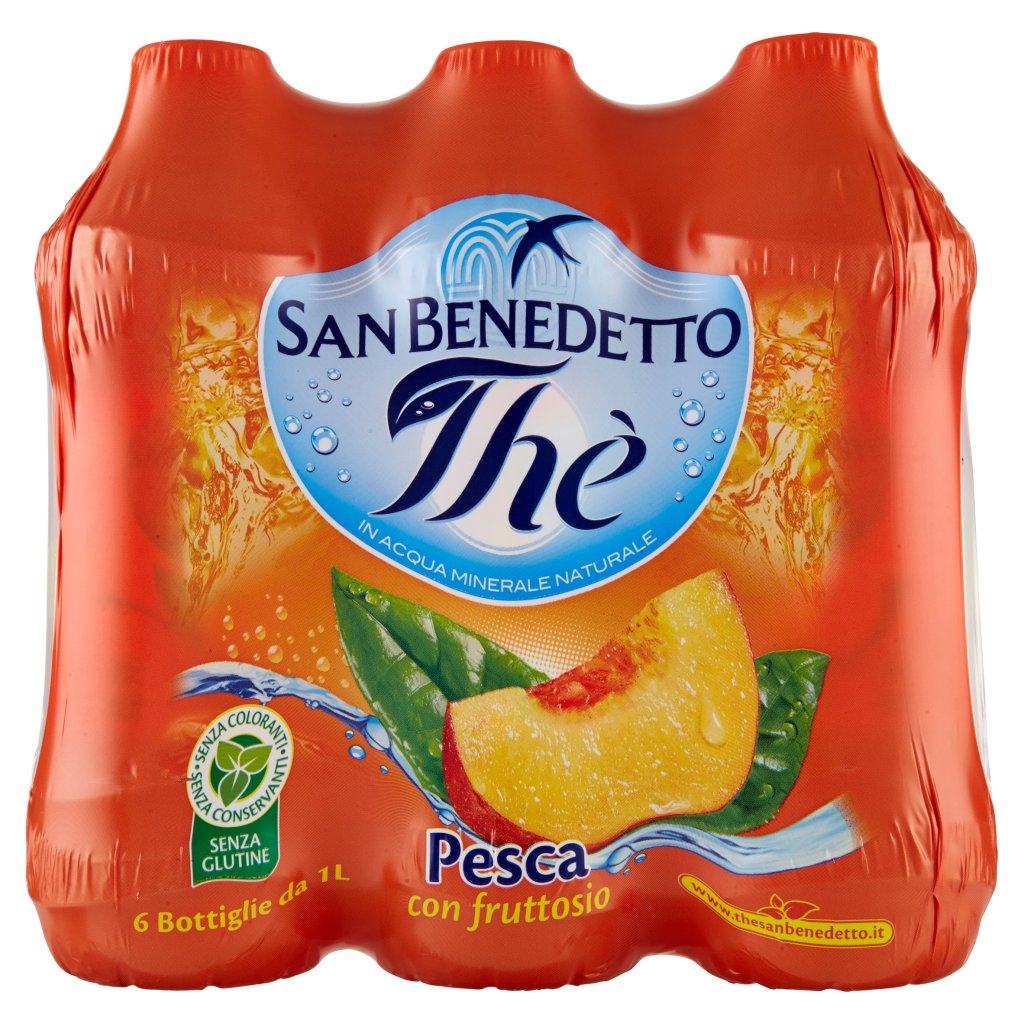 San Benedetto Thè Pesca 6 x 1 l