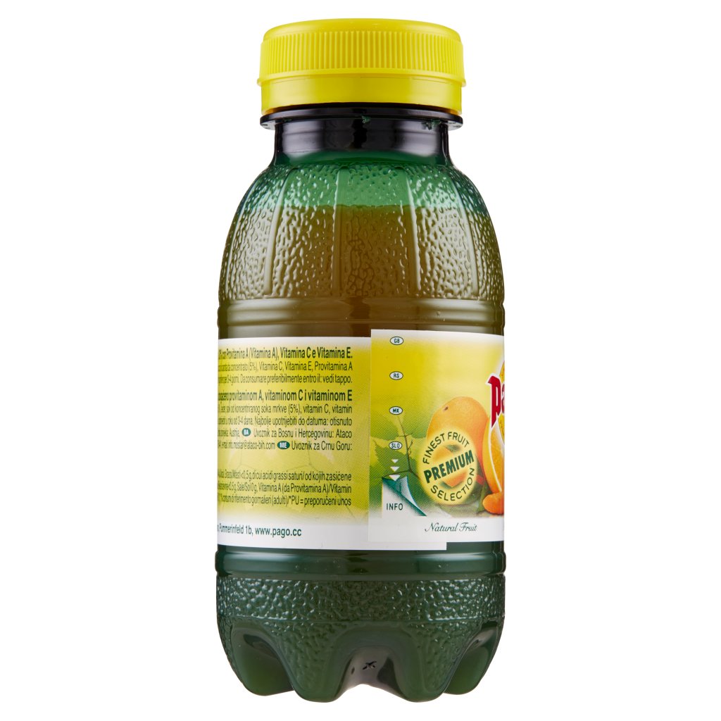 Pago Succo di Frutta, Ace Bottiglia Pet Monodose  20 Cl