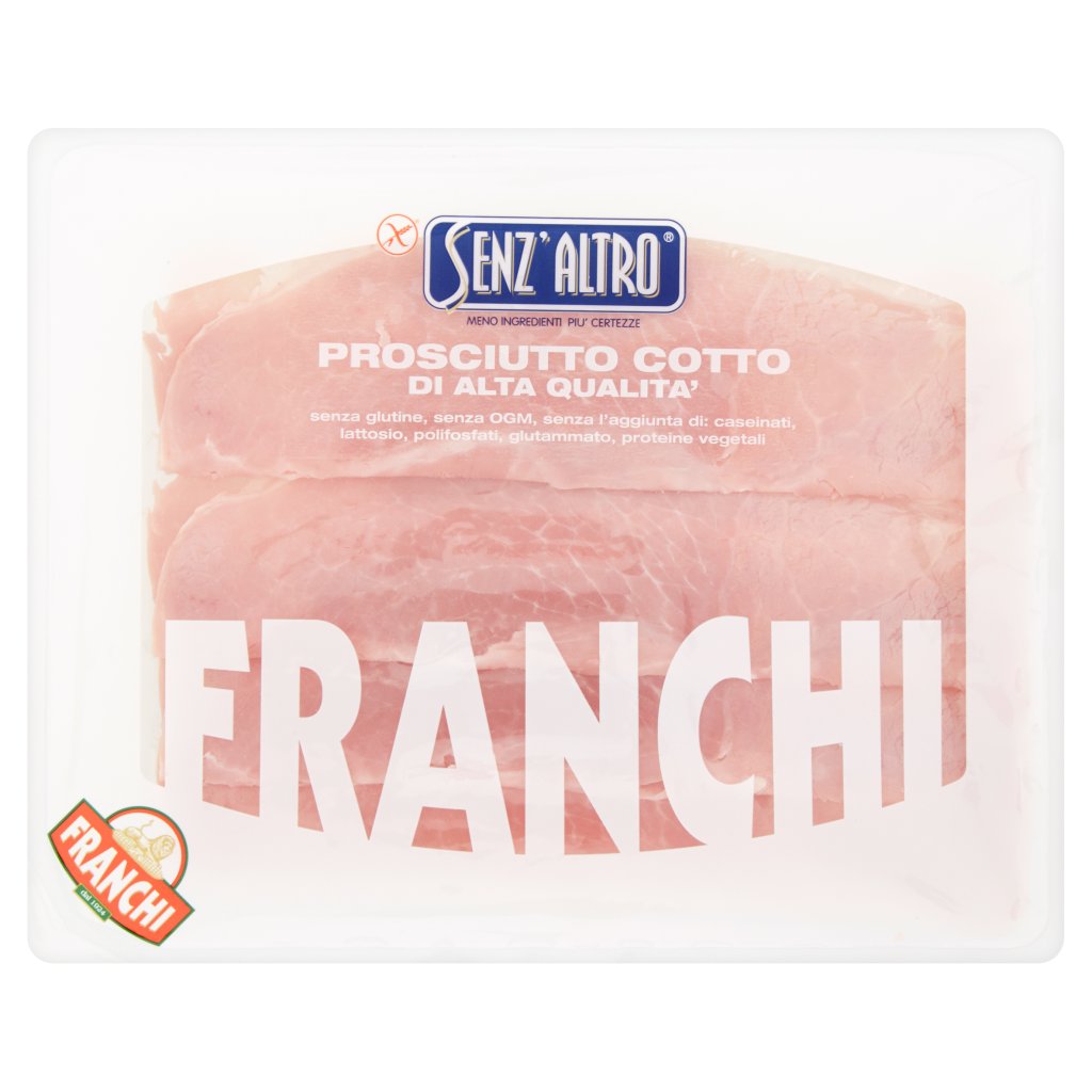 Franchi Senz'altro Prosciutto Cotto di Alta Qualità