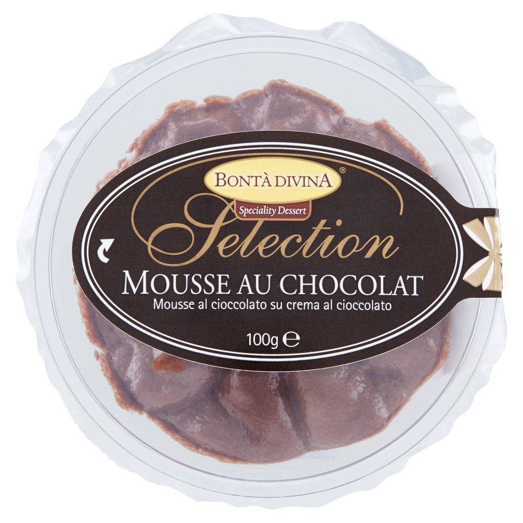 Bontà Divina Selection Mousse al Cioccolato su Crema al Cioccolato