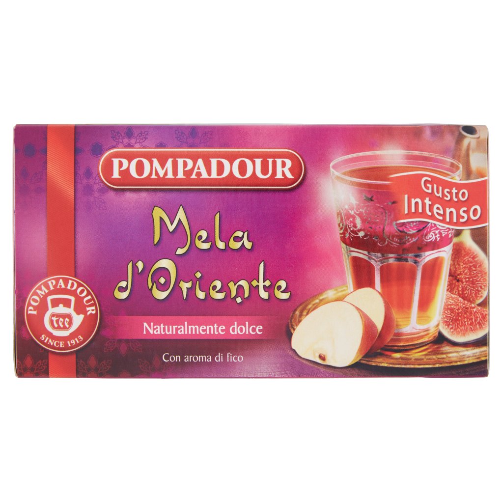 Pompadour 1913, Infuso Frutta Aromatizzato, Tisana Mela e Fico