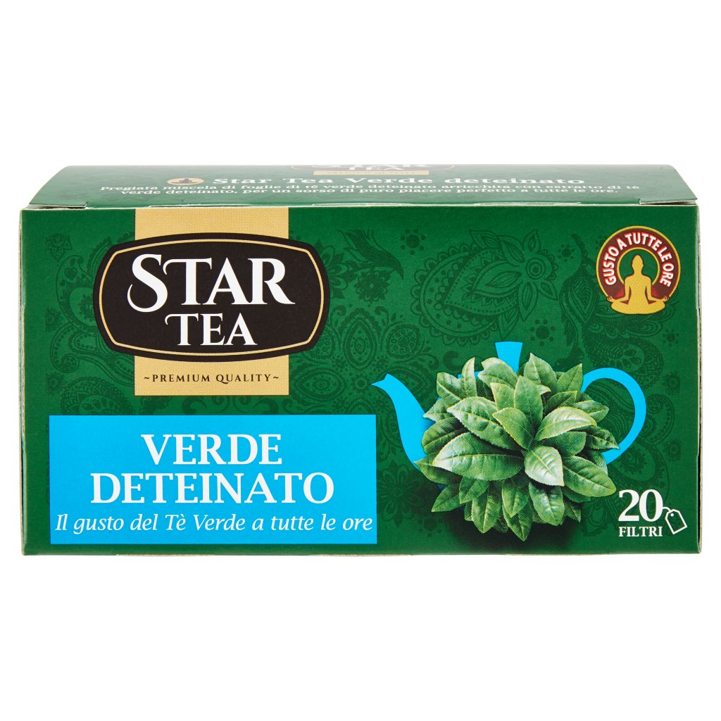 Star Tea Verde Deteinato 20 x 1,6 g Everli Star Tea Verde Deteinato 20 x 1,6 g Everli