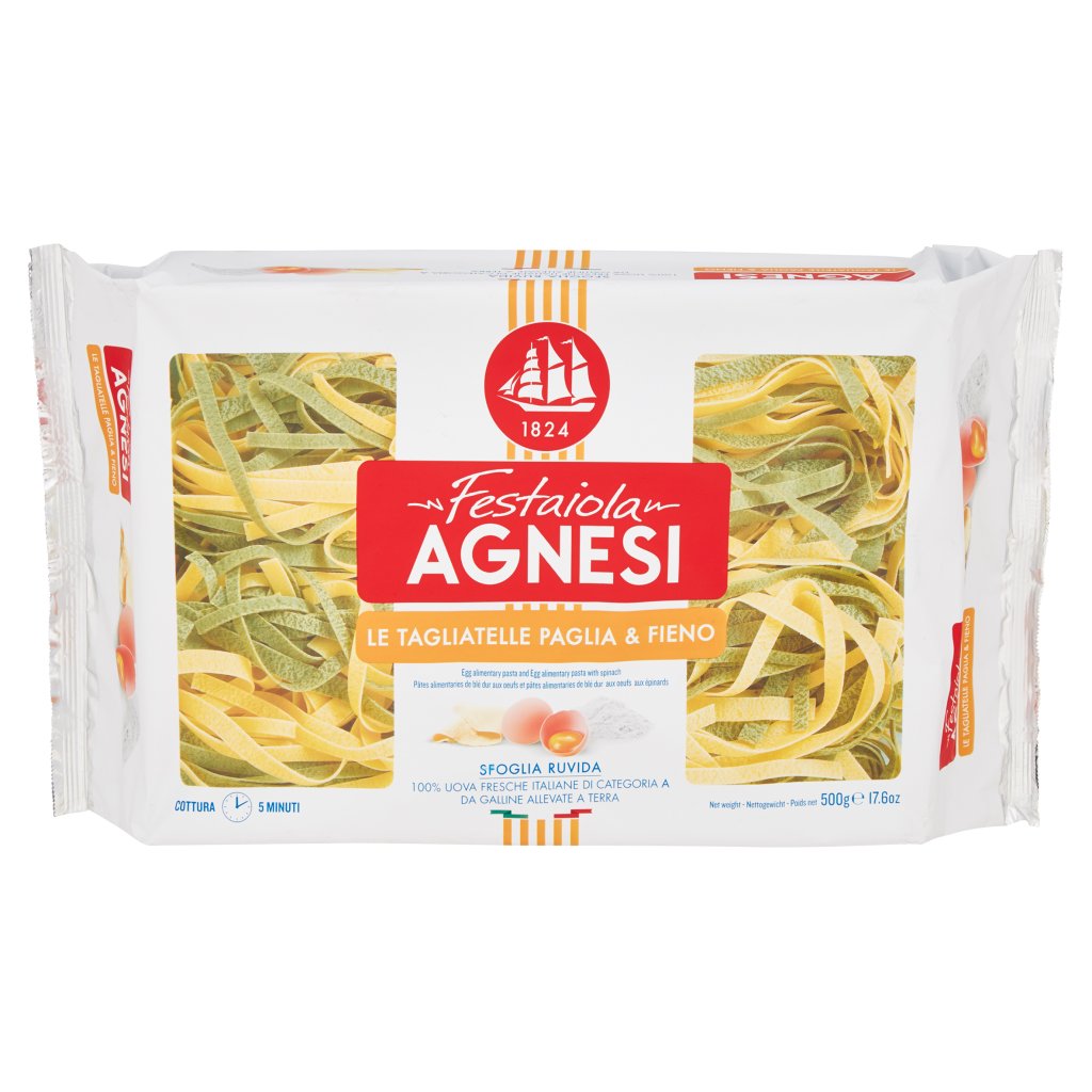 Agnesi Festaiola le Tagliatelle Paglia & Fieno