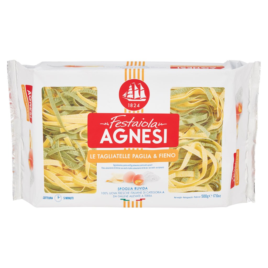 Agnesi Festaiola le Tagliatelle Paglia & Fieno