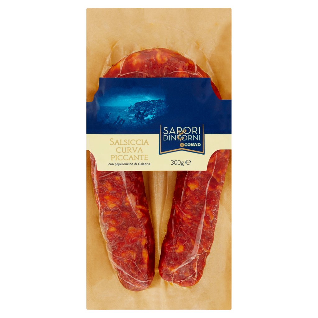 Sapori & Dintorni Conad Salsiccia Curva Piccante con Peperoncino di