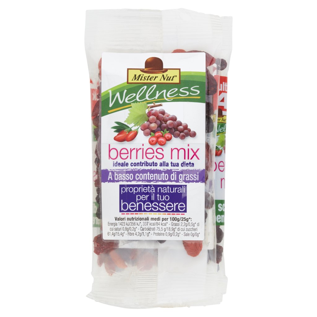 Mister Nut Wellness Berries Mix Multipack 4 x 25 g