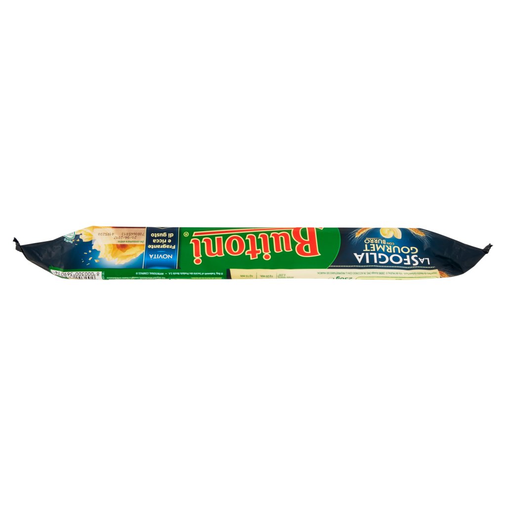 Buitoni La Sfoglia Gourmet Pasta Sfoglia Fresca Rotonda con Burro Rotolo