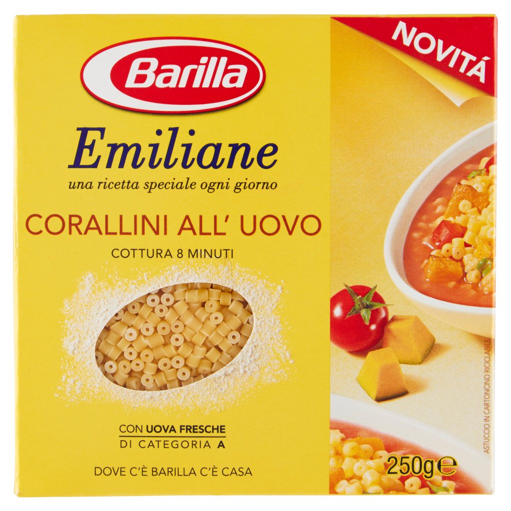 Barilla Emiliane Corallini all'Uovo