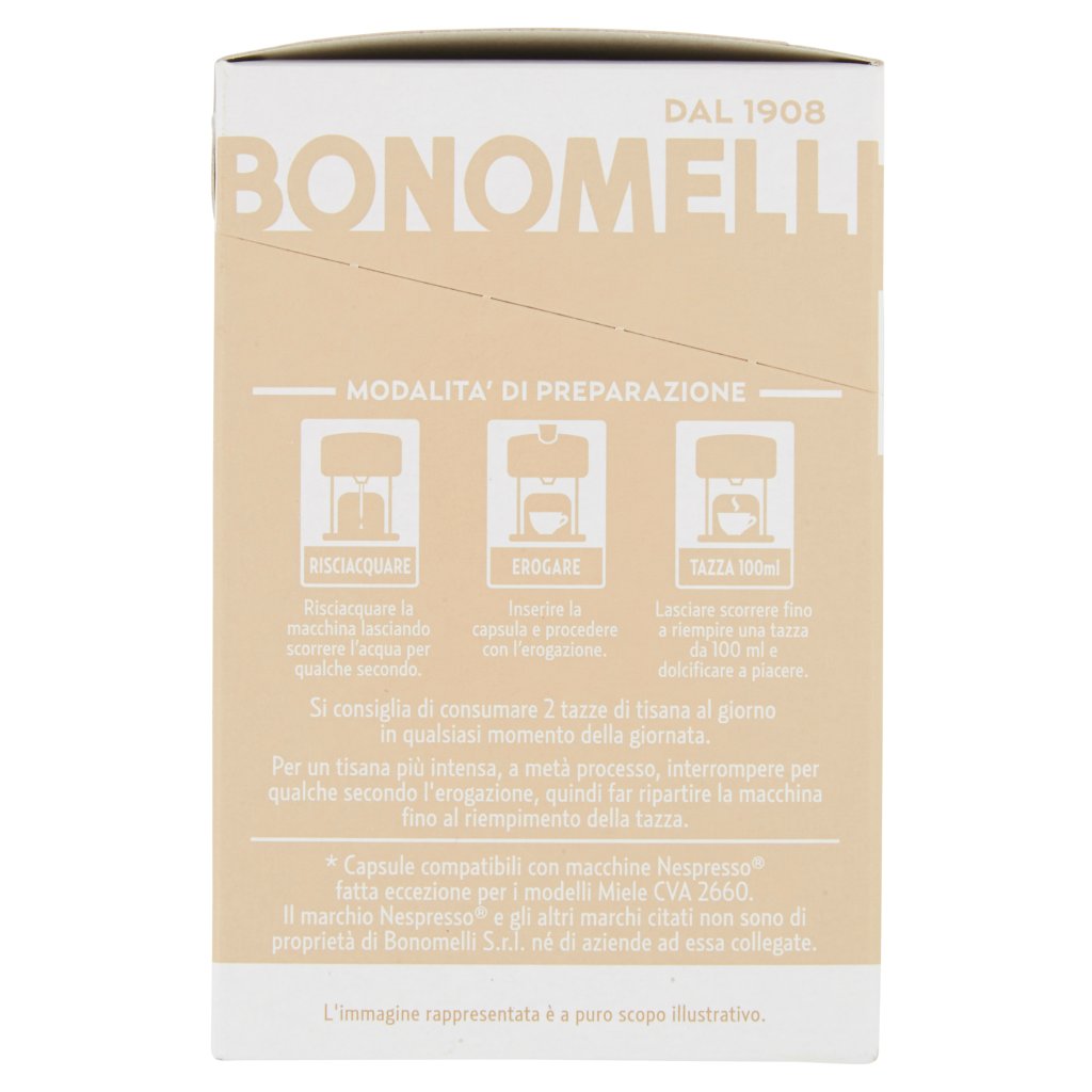 Bonomelli Tisane Ventre Sgonfio 10 Capsule