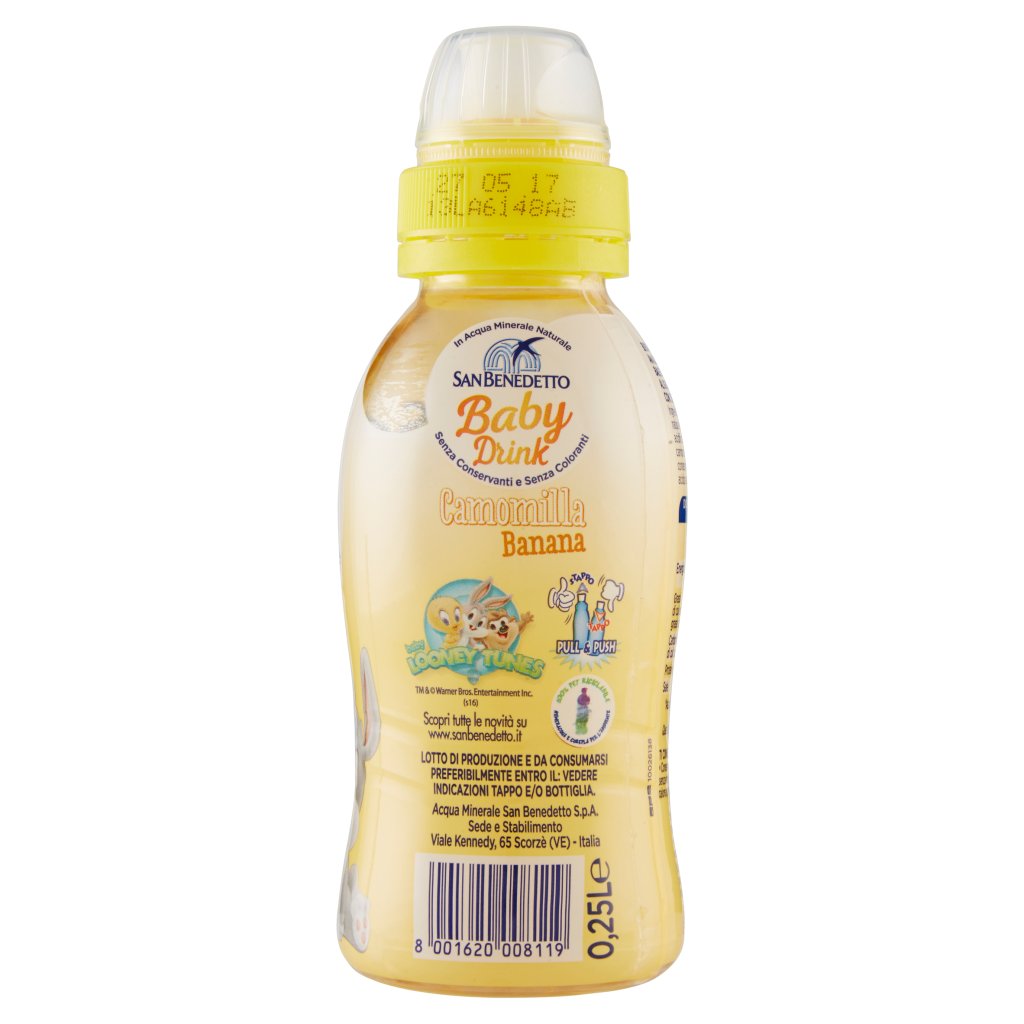 San Benedetto Baby Drink Camomilla Banana 0,25 l