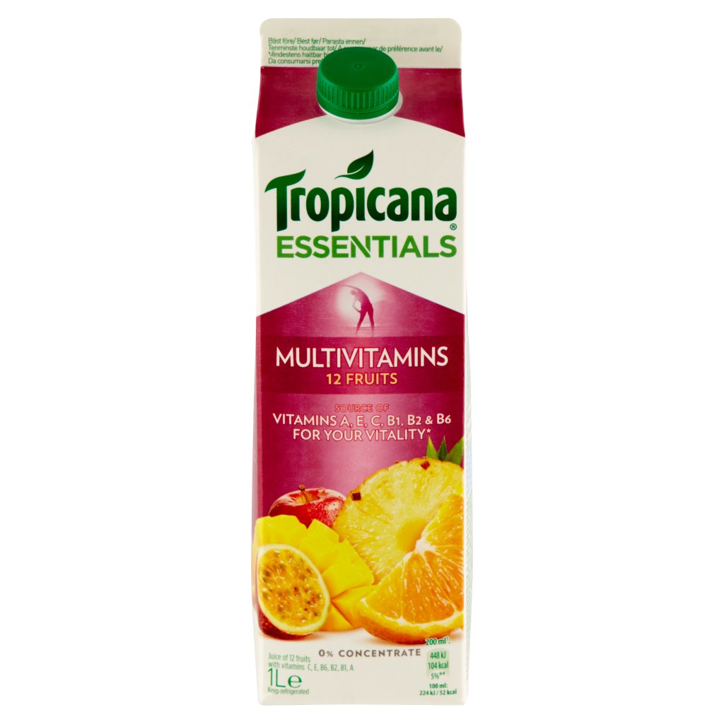 Tropicana Essentials Multivitamins 12 Fruits Supermercato24