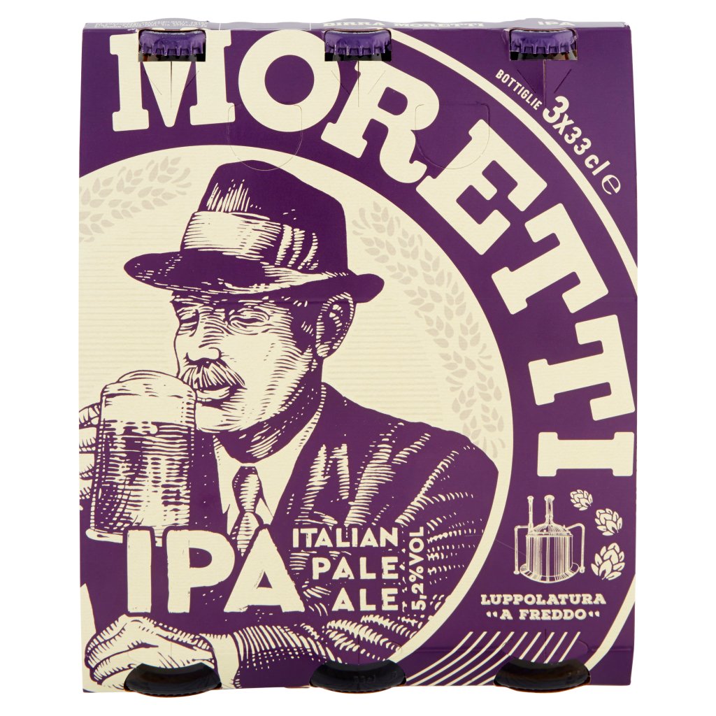 Birra Moretti Ipa Italian Pale Ale Supermercato24