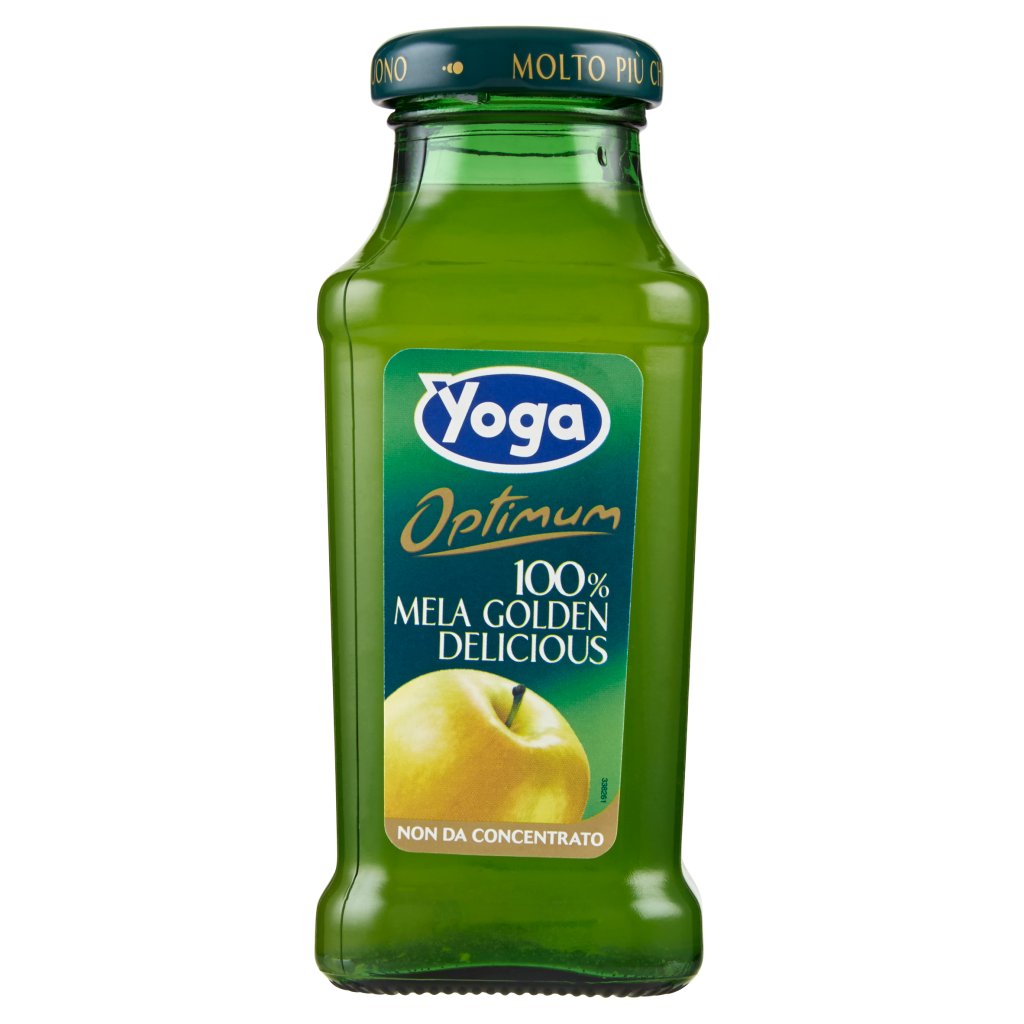 Yoga Optimum 100% Mela Golden Delicious 24 x 200 Ml