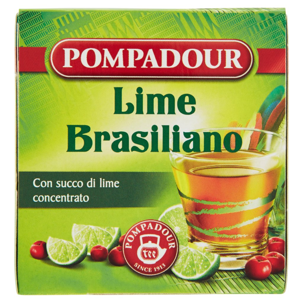 Pompadour Lime Brasiliano 10 Bustine