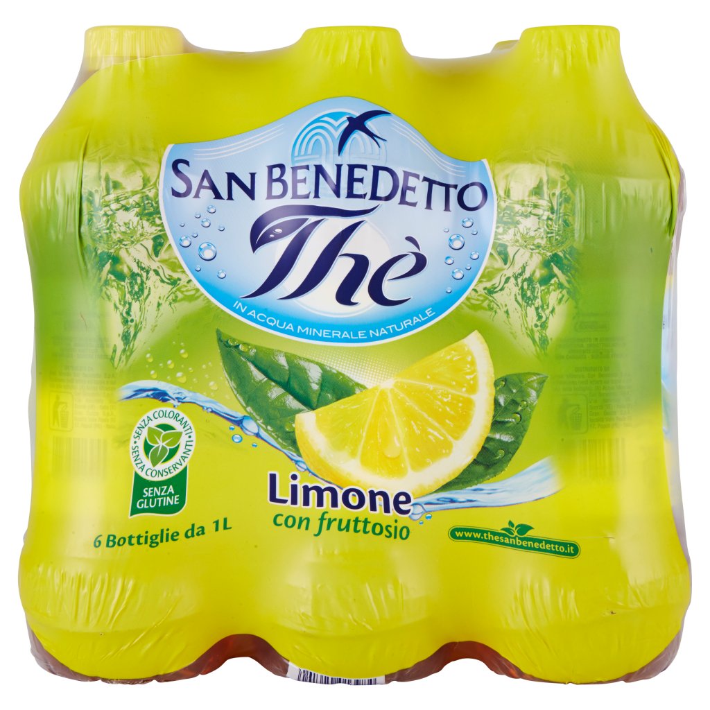 San Benedetto Thè Limone  6 x 1 l