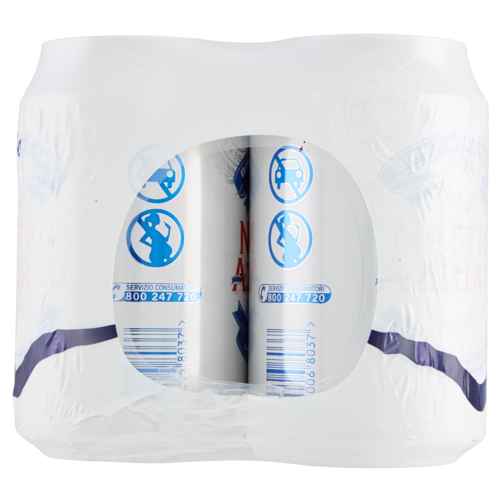 Nastro Azzurro Lattina 4 x 33 Cl