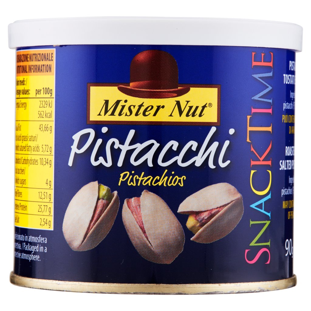 Mister Nut Snack Time Pistacchi Tostati e Salati
