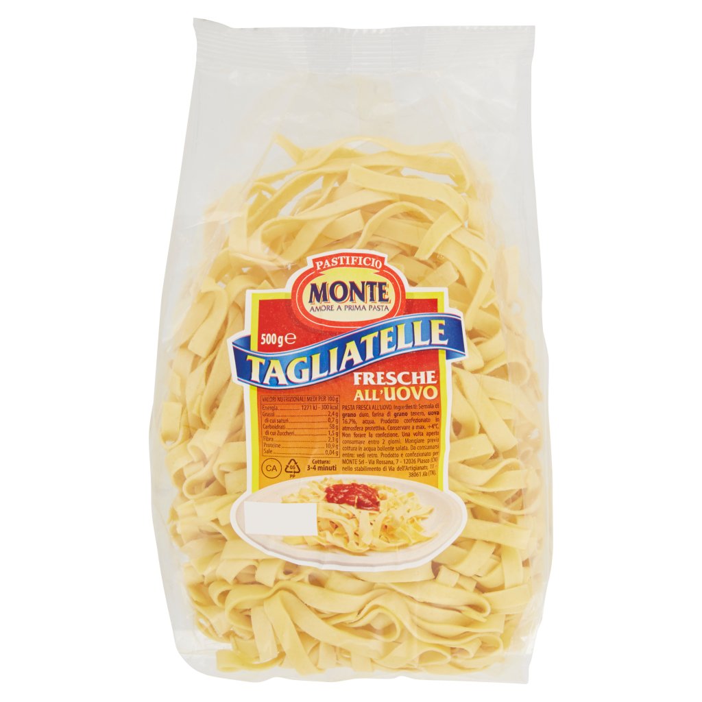 Pastificio Monte Tagliatelle Fresche all'Uovo