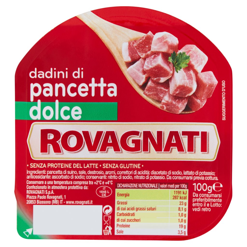 Rovagnati Dadini di Pancetta Dolce