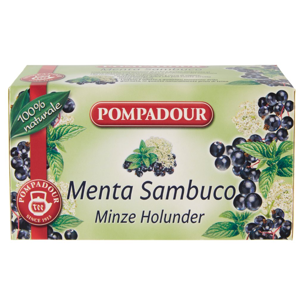 Pompadour Menta Sambuco per Infuso