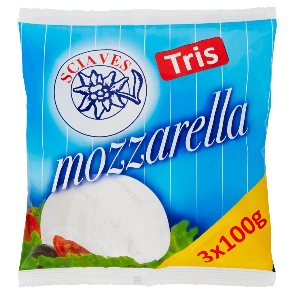 Sciaves Tris Mozzarella 3 x 100 g