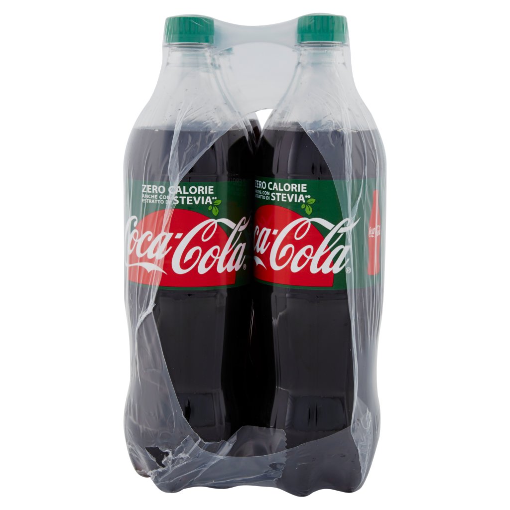 Coca Cola con Estratto di Stevia Zero Calorie