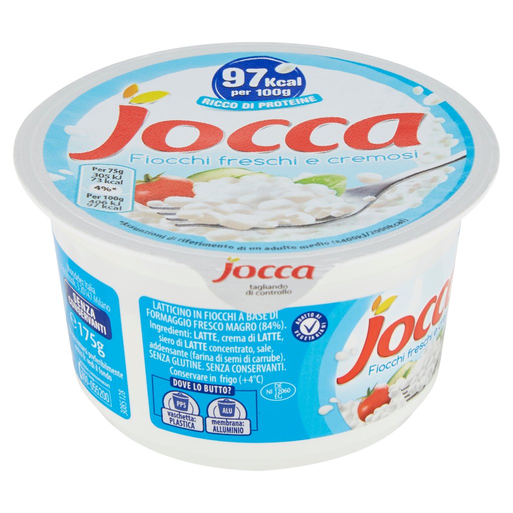 Fiocchi Di Latte Jocca Valori Nutrizionali