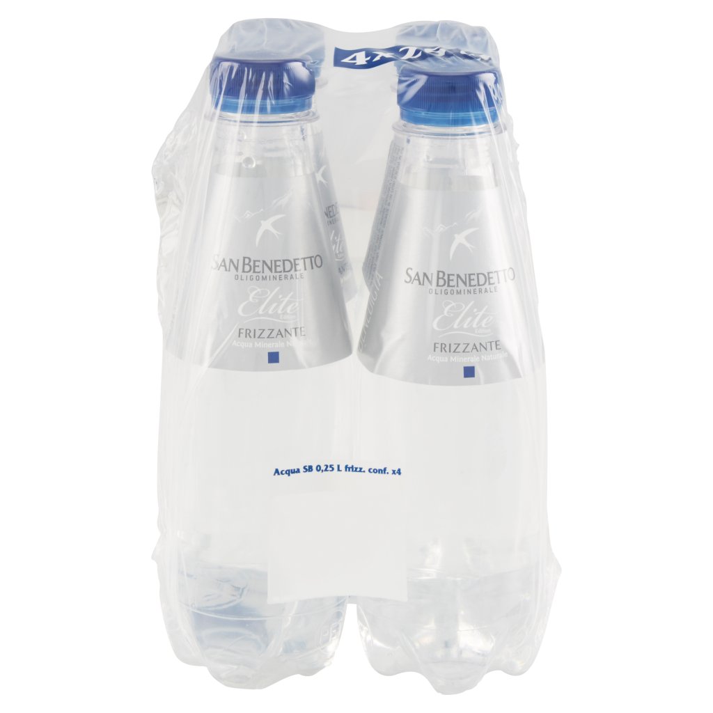 San Benedetto Acqua Minerale Elite Frizzante 4x 0,25l