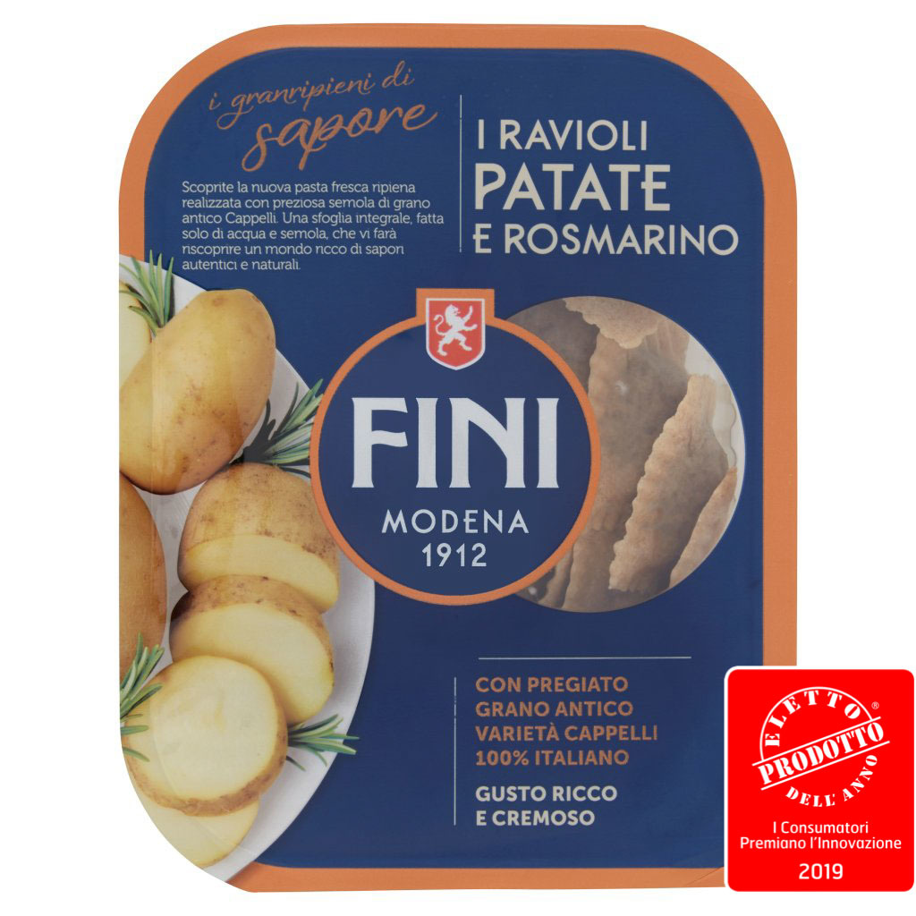 Fini I Granripieni di Sapore i Ravioli Patate e Rosmarino