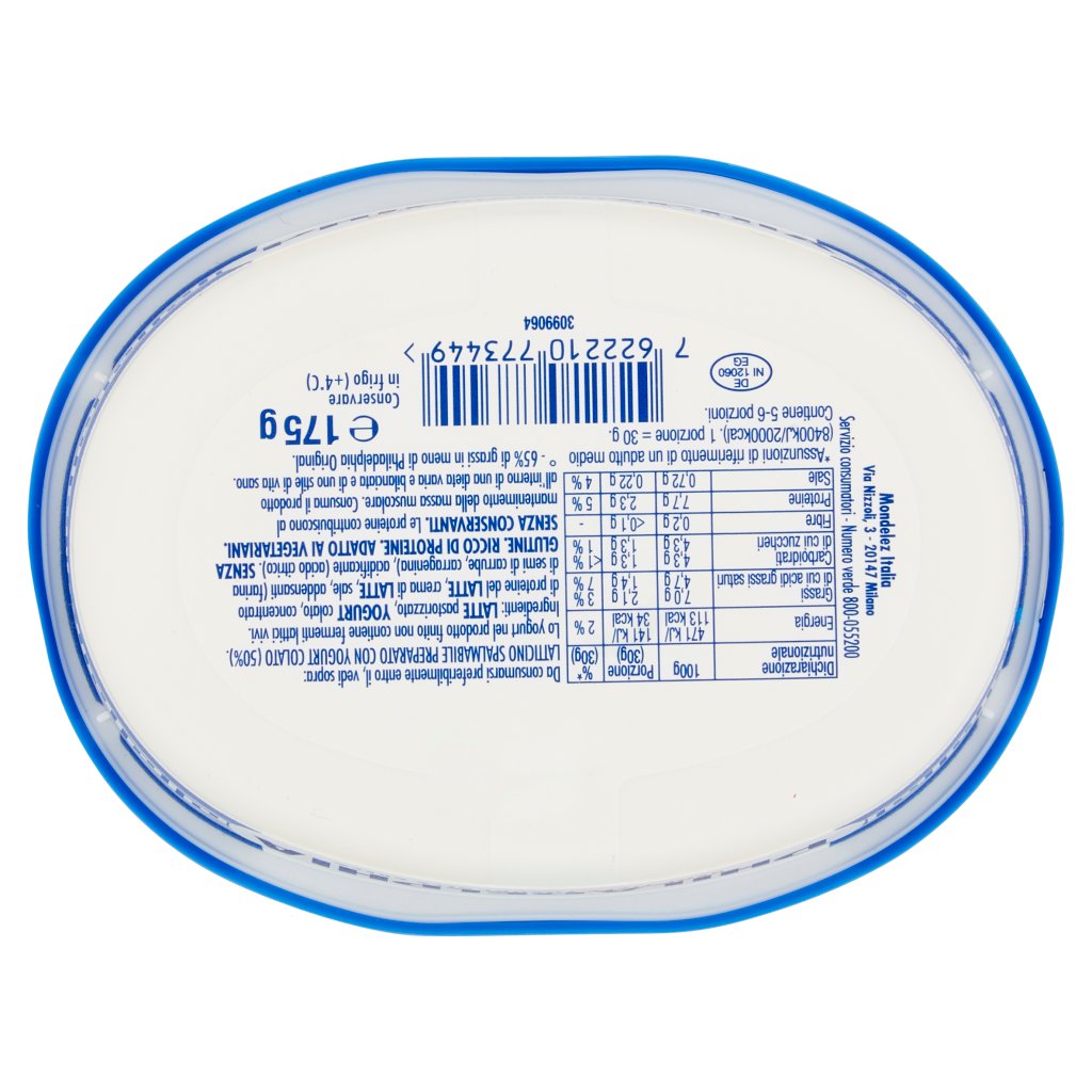 Philadelphia Yogurt Alla Greca Valori Nutrizionali